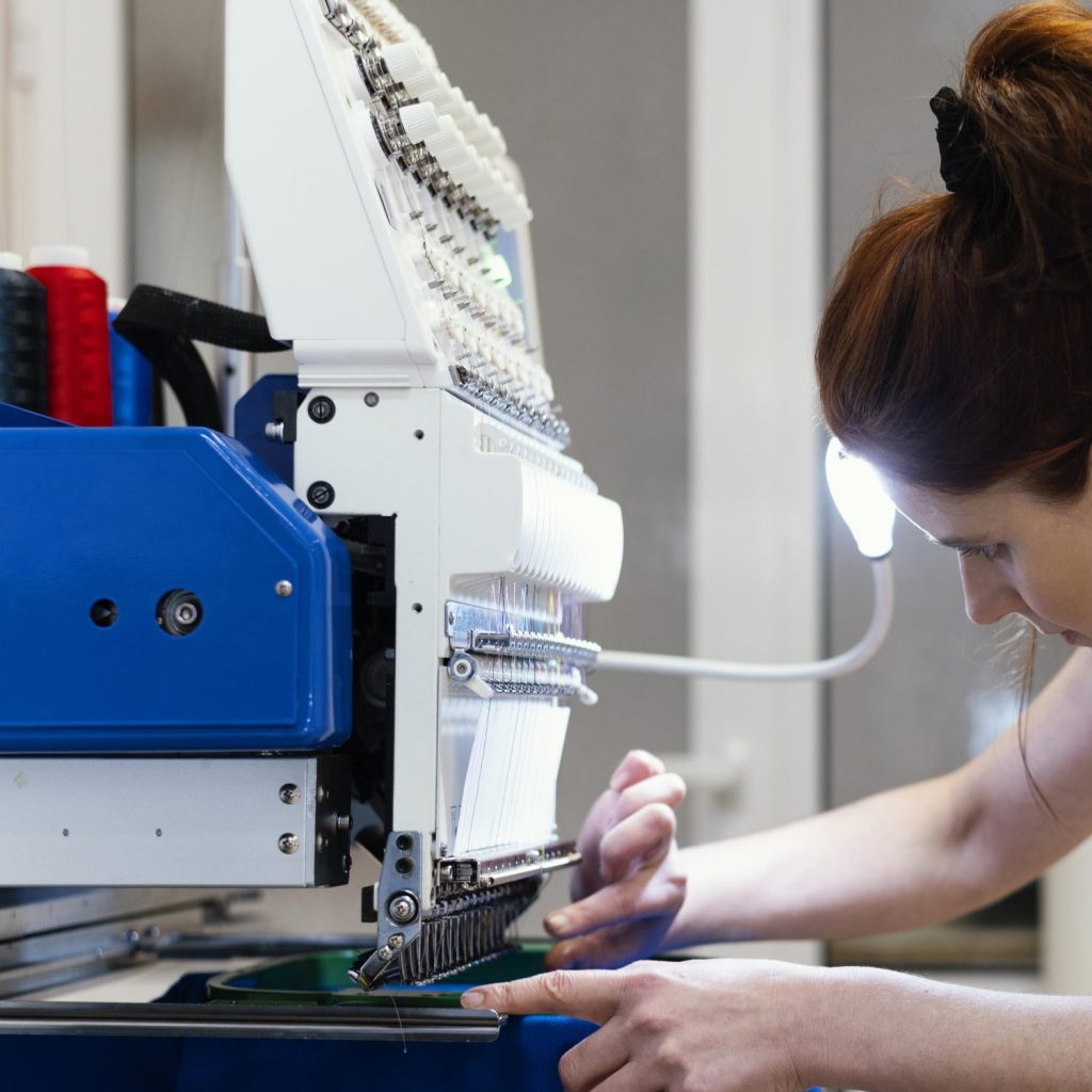 female business owner working portrait